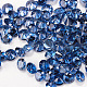 Diamond Shaped Cubic Zirconia Pointed Back Cabochons(ZIRC-R004-10mm-06)-1