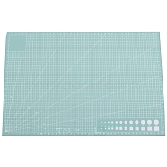 A3 Plastic Cutting Mat, Cutting Board, for Craft Art, Rectangle, Medium Aquamarine, 29.7x42cm(WG45171-02)