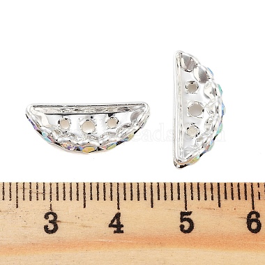 perles d'espacement en strass en laiton plaqué en rack(KK-S379-14P-A)-2