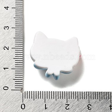 Cat Theme Opaque Resin Decoden Cabochons(CRES-B020-02E)-3