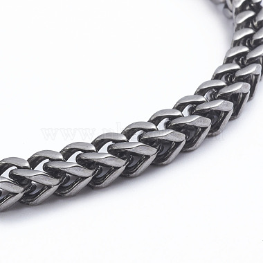 10pc Lot Stainless Steel 4mm 24'' Fashion Necklace Curb Link Chain lobster clasp 