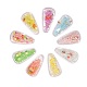 45Pcs 9 Colors Plastic with Resin and Polymer Clay Accessories(RESI-CJ0001-175)-1