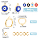 ARRICRAFT DIY Colorful Evil Eye Earring Making Kit(DIY-AR0002-84)-2