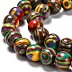 Synthetic Malachite Beads Strands(G-I199-32-10mm-G)-2