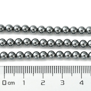 Natural Terahertz Stone Beads Strands(G-Z034-B13-02)-5