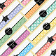 PandaHall Elite 90Pcs 9 Colors Floral Pattern Handmade Soap Paper Tag(DIY-PH0005-82)-5