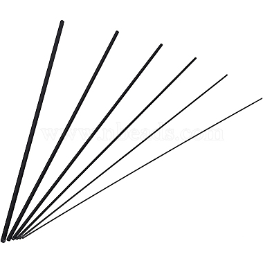 21Pcs 6 Style Round Carbon Fiber Rod(DIY-BC0004-81)-3
