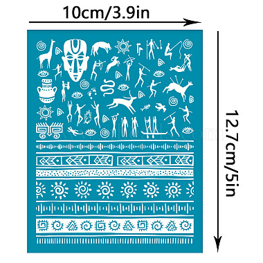 Silk Screen Printing Stencil(DIY-WH0341-367)-2
