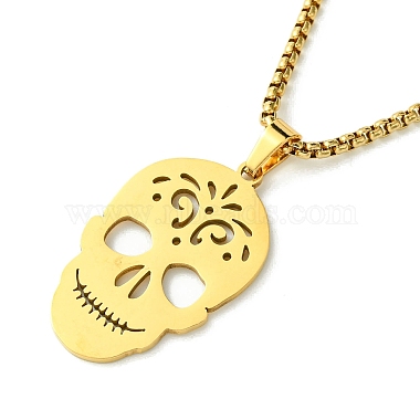 Skull Titanium Steel Necklaces