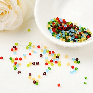 3500Pcs 7 Colors 12/0 Glass Round Seed Beads(SEED-YW0001-21)-7