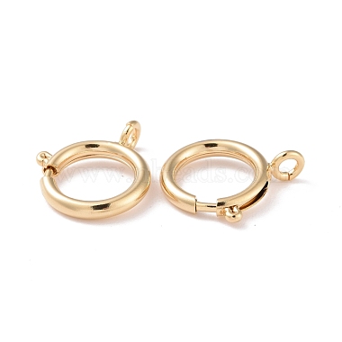Eco-friendly Brass Spring Ring Clasps(KK-D082-01D-G)-2