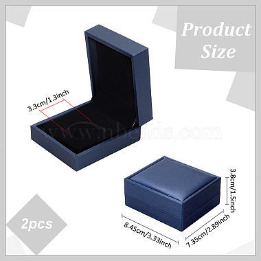 Rectangel PU Imitation Leather Coin Storage Boxes(CON-WH0086-102B-02)-2