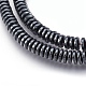 Non-magnetic Synthetic Hematite Beads Strands(G-I208-03-A-6x2mm)-2