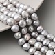 Dyed Natural Cultured Freshwater Pearl Beads Strands(PEAR-A006-10G)-1