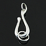 Silver Others Sterling Silver Hook and S-Hook Clasps(X-STER-A009-17)