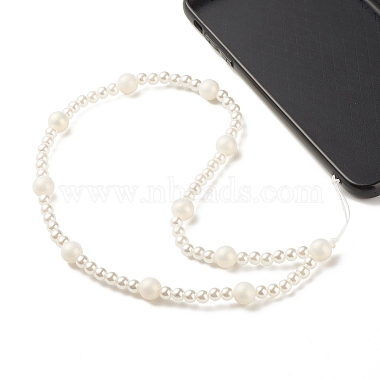 Spray Painted Acrylic Beads Mobile Straps(HJEW-JM00683-02)-2