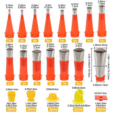 201 комплект финишеров для нержавейки(AJEW-WH0282-90)-2