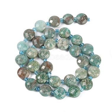 Natural Amazonite Beads Strands(G-B094-A18-01)-4