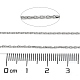 変色しにくい304ステンレススチールケーブルチェーン(CHS-C010-02P)-2