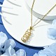 Natural Pearl Pendant Necklace(NJEW-JN04518)-2