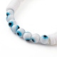 Bracelets extensibles de perles heishi en argile polymère(BJEW-JB05905-01)-2