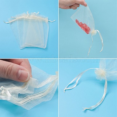 Organza Gift Bags with Drawstring(OP-R016-10x15cm-19)-4