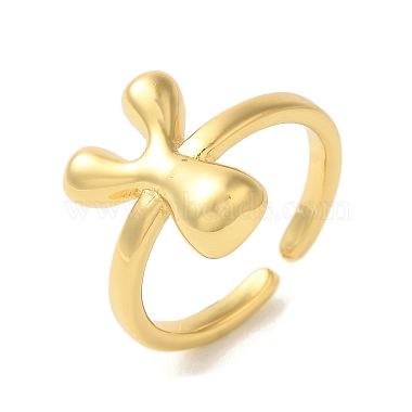 Letter Y Brass Finger Rings