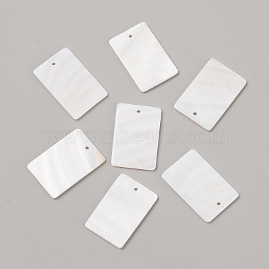 Natural Freshwater Shell Pendants(SHEL-TAC0001-03)-1