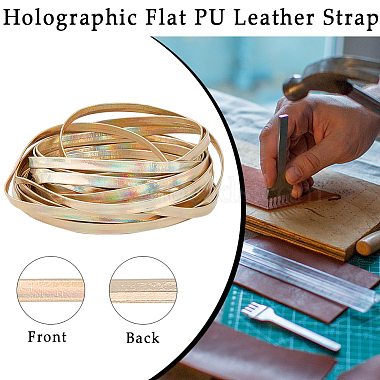 5M Laser Flat Imitation Leather Cord(LC-GF0001-06A-01)-4