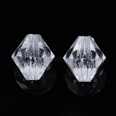 Perles en acrylique transparente(TACR-S158-B01)-2