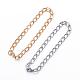 304 Stainless Steel Curb Chain Bracelets(BJEW-P064-28)-1