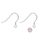 925 Sterling Silver Earring Hooks(X-STER-K167-049C-S)-1