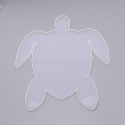 Sea Turtle Tray Silicone Molds, Resin Casting Molds, For UV Resin, Epoxy Resin Craft Making, White, 310x267x11mm, Inner Diameter: 306x263mm(DIY-WH0183-39)