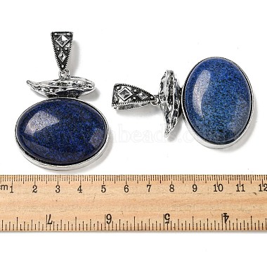 naturelles lapis-lazuli pendentifs(G-Z050-07C)-3