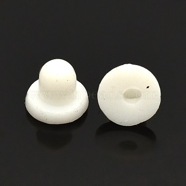 Clip en plastique sur les coussinets de boucle d'oreille(KY-F002-03)-2