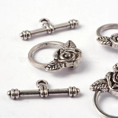 Tibetan Style Toggle Clasps(LF0026Y-NF)-4