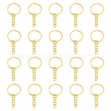 Golden Ring Iron Split Key Rings