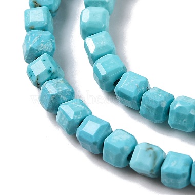 Natural Howlite Beads Strands(G-G001-A02-04)-4