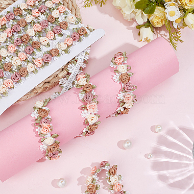 3Yards Polyester Lace Ribbon(OCOR-DR0001-21)-4