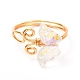 Butterfly Glass Cuff Rings for Teen Girl Women(RJEW-JR00397)-3