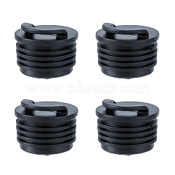 Rubber Kayak Scupper Plug, Drain Hole Stopper, Black, 42x30mm, Hole: 30mm(AJEW-WH0504-64)