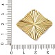 Ionenbeschichtung (IP) 304 Edelstahlanhänger(STAS-M323-38G)-3