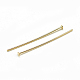 Brass Flat Head Pins(X-KK-T032-092G)-1