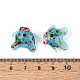 perles &agrave; la main au chalumeau brins(LAMP-N036-22B)-4