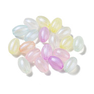 Transparent Acrylic Beads, Luminous Beads, Glow in the Dark, Oval, Mixed Color, 9x13.5mm, Hole: 2.2mm, about 680pcs/500g(OACR-Z013-23)
