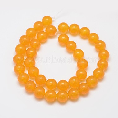 Natural & Dyed Malaysia Jade Bead Strands(X-G-A146-10mm-A03)-2