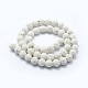 Synthetic Lava Rock Round Beads Strands(X-G-E508-04-4mm-1)-2
