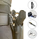 SUPERFINDINGS 4Pcs Military Tactical Belt Buckle Heavy Duty and 1 Set Tactical Double Snap Belt Keeper Loop(FIND-FH0002-66)-5