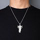 201 Stainless Steel Pendant Necklaces for Man(NJEW-Q336-03D-P)-3