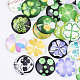 Flatback Glass Cabochons for DIY Projects(GGLA-S037-06-18mm)-1